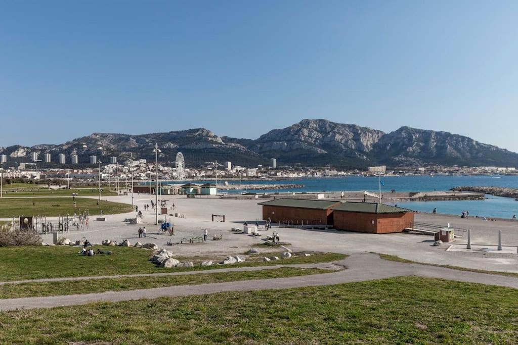T2 Plage Prado-David, Parc Borely, Parking Privee Marseille Ngoại thất bức ảnh